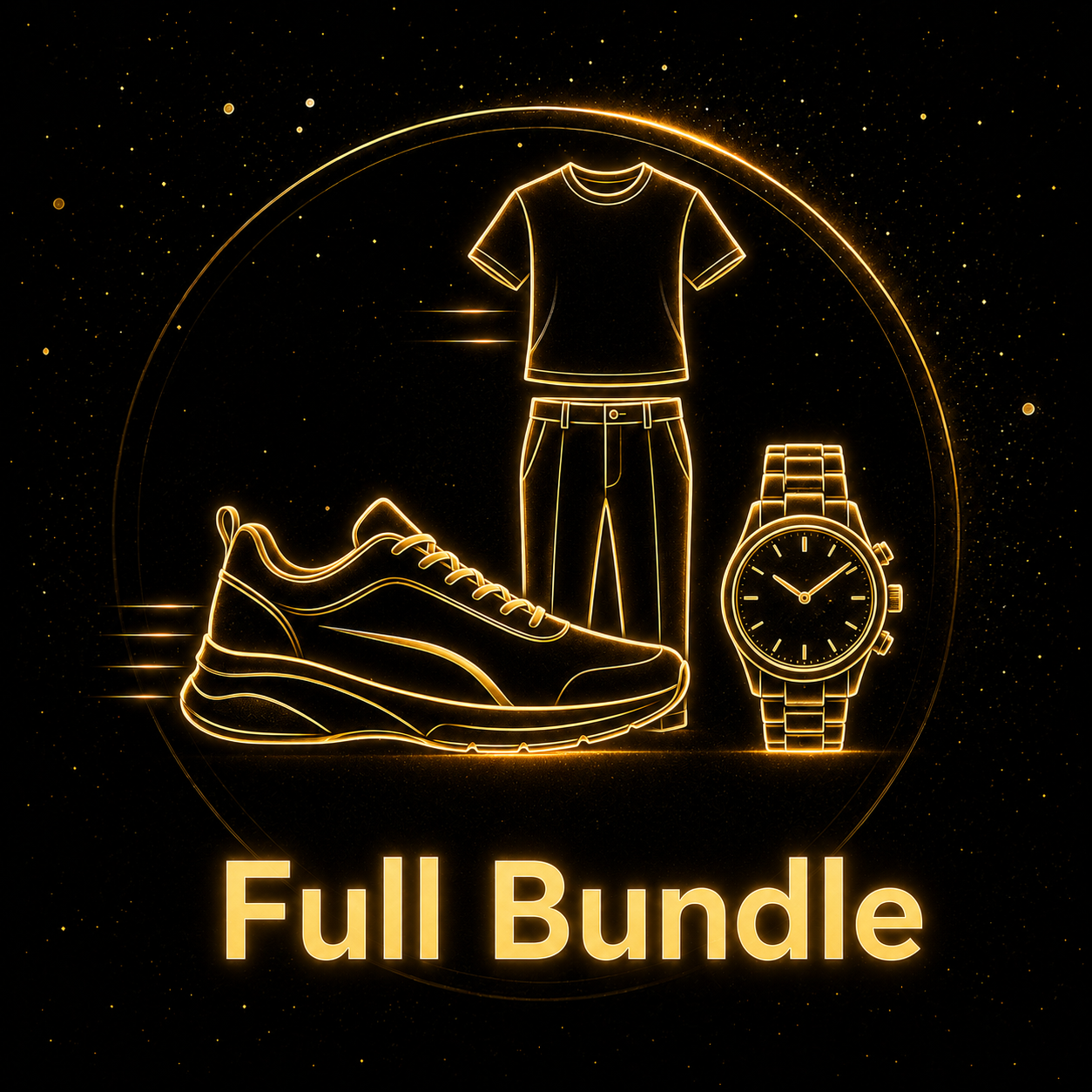 Full Bundle (Shoes, Clothes, Watches)
